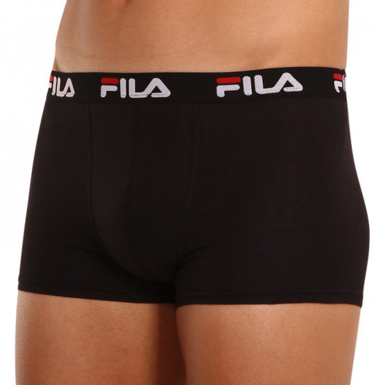 2PACK Fila miesten bokserit mustat (FU5141/2-200)