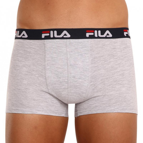 2PACK Fila miesten bokserit harmaat (FU5142/2-400)