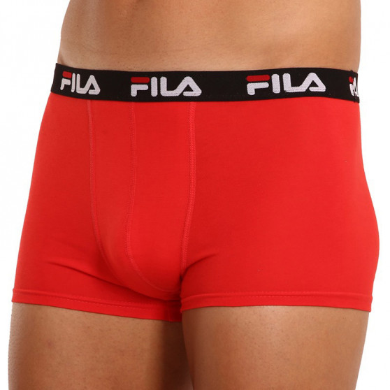 2PACK Fila miesten bokserit punaiset (FU5141/2-118)