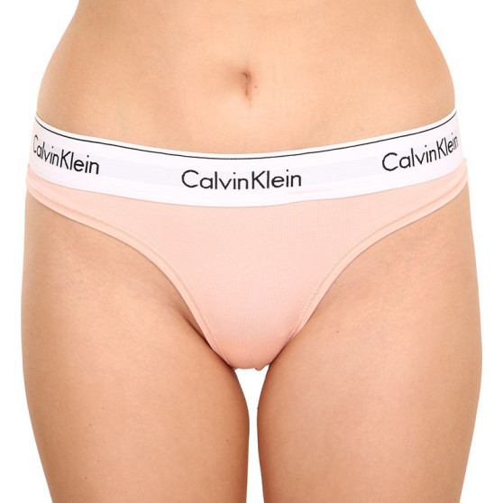 Calvin Klein Naisten stringit oversized oranssi (QF5117E-FAL)