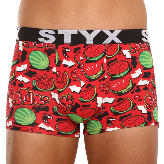 Styx Miesten bokserit shortsit art urheilu kumi melonit (G1459)