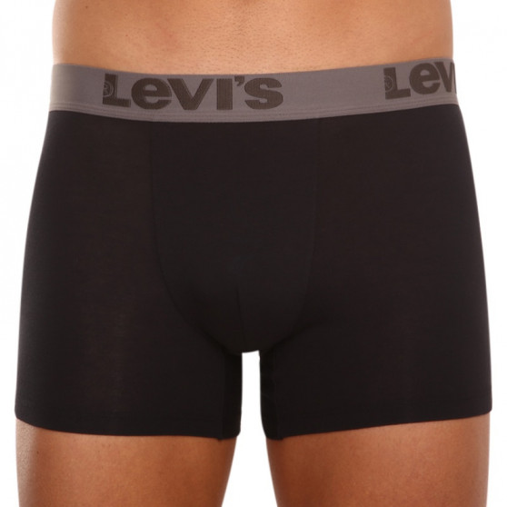 3PACK Levis miesten bokserit mustat (905045001 016)