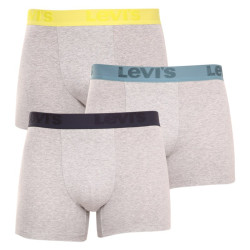 3PACK Levis miesten bokserit harmaat (905045001 015)