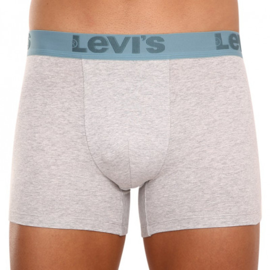 3PACK Levis miesten bokserit harmaat (905045001 015)