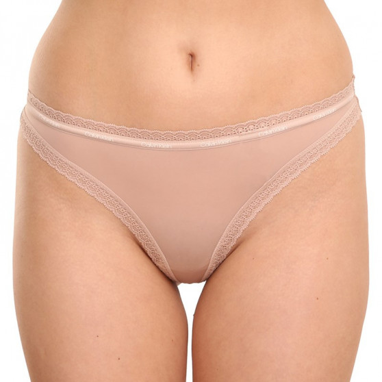 3PACK Calvin Klein naisten stringit moniväriset (QD3802E-FIY)