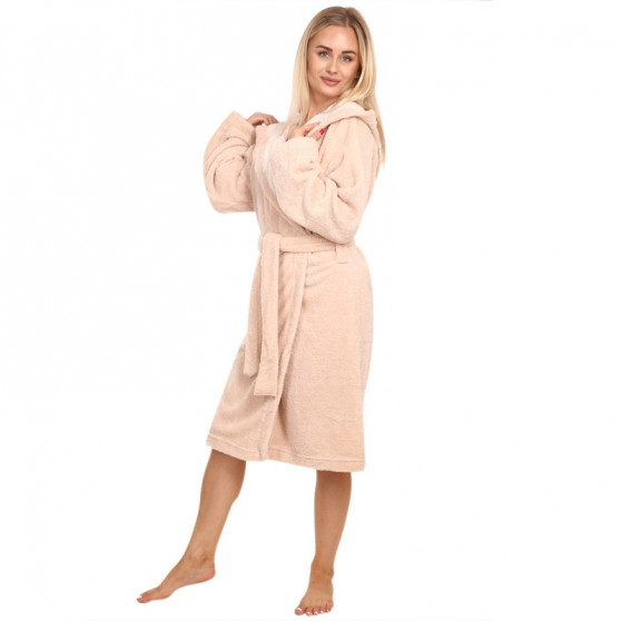 Cocoon Secret Naisten kylpytakki beige (AK-3549)