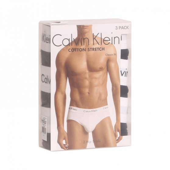 3PACK Calvin Klein miesten alushousut musta (U2661G-001)