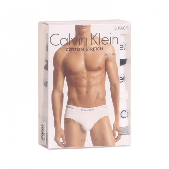 3PACK Calvin Klein miesten alushousut moniväriset (U2661G-998)