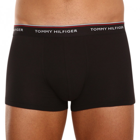 3PACK Tommy Hilfiger miesten bokserit moniväriset shortsit moniväriset (1U87903841 004)