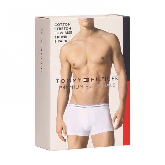 3PACK Tommy Hilfiger miesten bokserit moniväriset shortsit moniväriset (1U87903841 004)