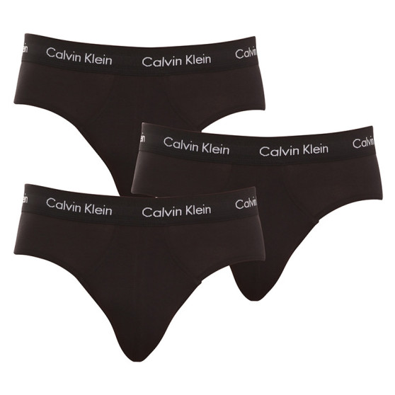 3PACK Calvin Klein miesten alushousut musta (U2661G-XWB)