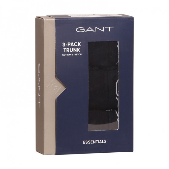 3PACK Gant miesten bokserit mustat (900003003-005)