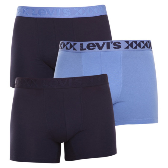 3PACK Levis miesten bokserit siniset (701203918 001)