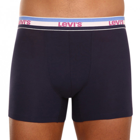 3PACK Levis miesten bokserit moniväriset shortsit moniväriset (701205104 002)