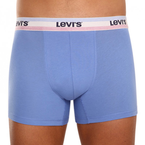 3PACK Levis miesten bokserit moniväriset shortsit moniväriset (701205104 002)