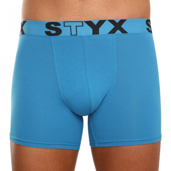 3PACK Styx miesten bokserit shortsit pitkät urheilu elastinen monivärinen (U9696167)