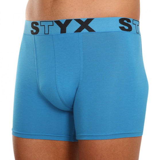 3PACK Styx miesten bokserit shortsit pitkät urheilu elastinen monivärinen (U9696167)