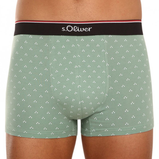 3PACK miesten bokserit S.Oliver moniväriset shortsit S.Oliver monivärinen (JH-35B-84225411)