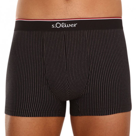 3PACK miesten bokserit S.Oliver moniväriset shortsit S.Oliver monivärinen (JH-35B-84225411)