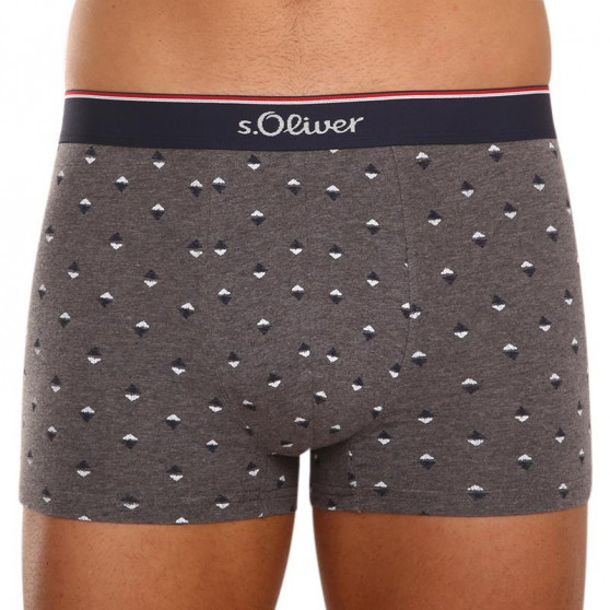 3PACK miesten bokserit S.Oliver moniväriset shortsit S.Oliver monivärinen (JH-35B-35256441)