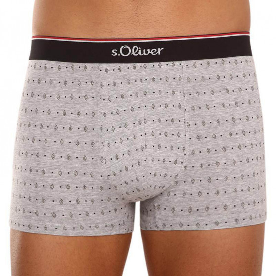 3PACK miesten bokserit S.Oliver moniväriset shortsit S.Oliver monivärinen (JH-35B-11393424)