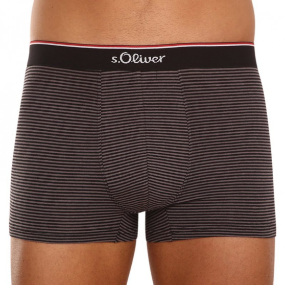 3PACK miesten bokserit S.Oliver moniväriset shortsit S.Oliver monivärinen (JH-35B-11393424)