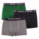 3PACK Gant miesten bokserit moniväriset shortsit moniväriset (902213053-094)