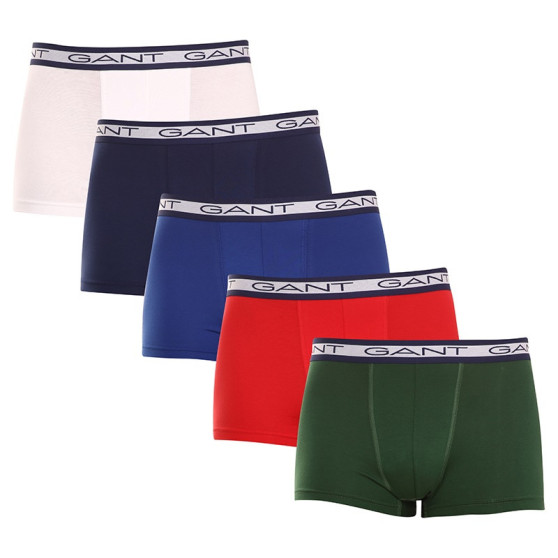 5PACK Gant miesten bokserit moniväriset shortsit moniväriset (902035553-338)