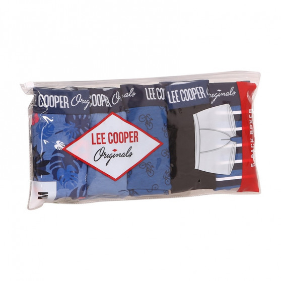 5PACK Lee Cooper miesten bokserit moniväriset shortsit moniväriset (LCU32007034-1414517)