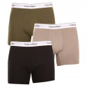 3PACK Calvin Klein miesten bokserit moniväriset shortsit moniväriset (NB2381A-67A)