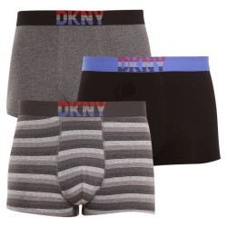 3PACK DKNY miesten bokserit Hinton moniväriset shortsit (U5_6660_DKY_3PKB)