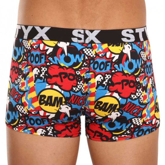 Styx Miesten bokserit shortsit art urheilu kumi ylimitoitettu poof (R1153)