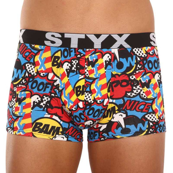 Styx Miesten bokserit shortsit art urheilu kumi ylimitoitettu poof (R1153)