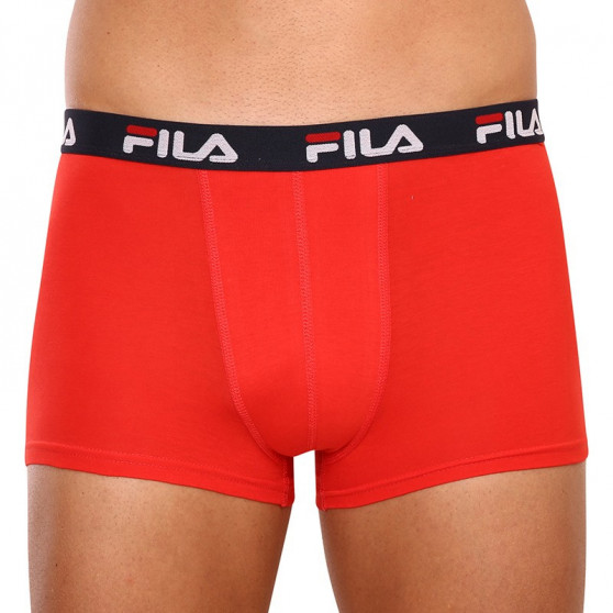 2PACK Fila miesten bokserit punaiset (FU5142/2-118)