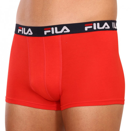 2PACK Fila miesten bokserit punaiset (FU5142/2-118)