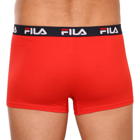 2PACK Fila miesten bokserit punaiset (FU5142/2-118)