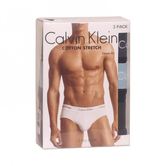 3PACK Calvin Klein miesten alushousut moniväriset (U2661G-6EW)