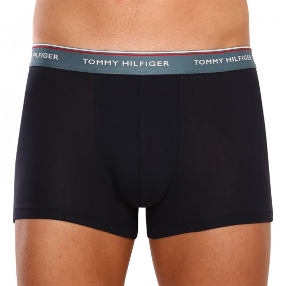 3PACK Tommy Hilfiger miesten bokserit tummansiniset shortsit (UM0UM01642 0SN)