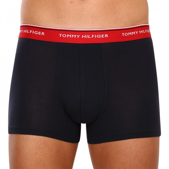 3PACK Tommy Hilfiger miesten bokserit tummansiniset shortsit (UM0UM01642 0SN)