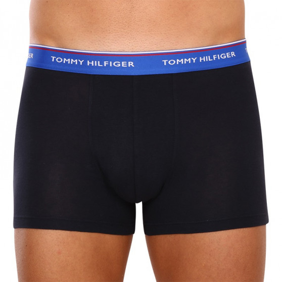 3PACK Tommy Hilfiger miesten bokserit tummansiniset shortsit (UM0UM01642 0SN)