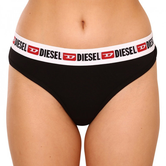 3PACK Diesel naisten stringit musta (00SE0K-0EAXL-E4101)