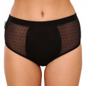 Bodylok Kuukautispöksyt Bamboo Hi-Waist Black Medium Kuukautiset Menstruaatio (BD22044)