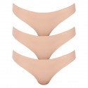 3PACK Under Armour naisten stringit beige (1325615 249)