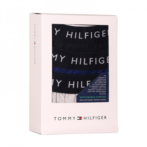 3PACK Tommy Hilfiger miesten bokserishortsit moniväriset (UM0UM02327 0UK)