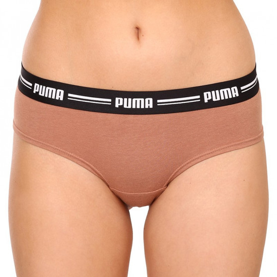 2PACK Puma naisten brasilialaiset pikkuhousut ruskeat (603043001 010)