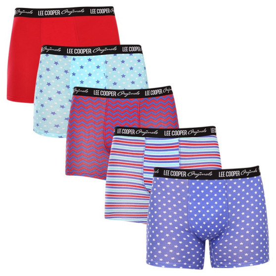 5PACK Lee Cooper miesten bokserit moniväriset shortsit moniväriset (LCU3200700C-1763048)