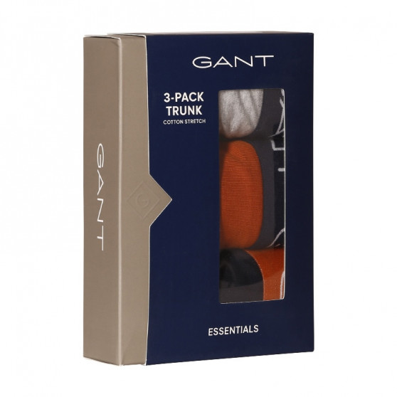 3PACK Gant miesten bokserit moniväriset shortsit moniväriset (902233003-824)