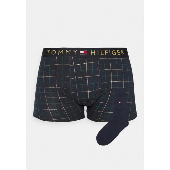 Tommy Hilfiger Miesten setti bokserit ja sukat lahjapakkauksessa. (UM0UM01996 0UI)