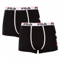 2PACK Fila miesten bokserit mustat (FU5040/2-200)