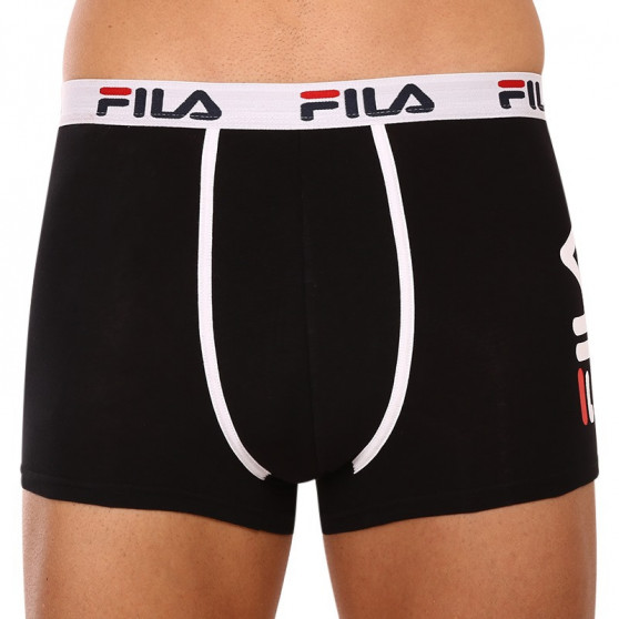 2PACK Fila miesten bokserit mustat (FU5040/2-200)